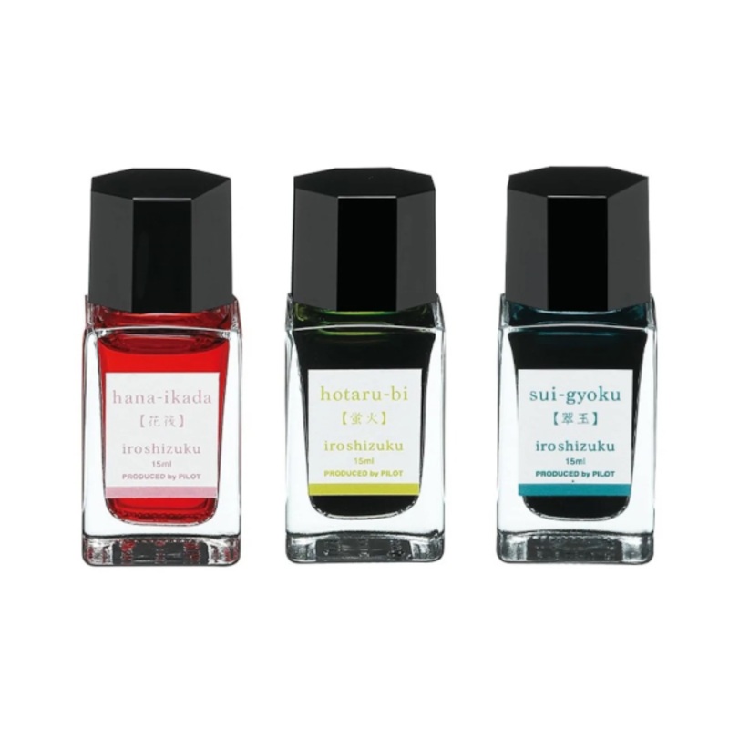 Pilot Iroshizuku Ink Bottle – 3pc Gift Set D, Spring