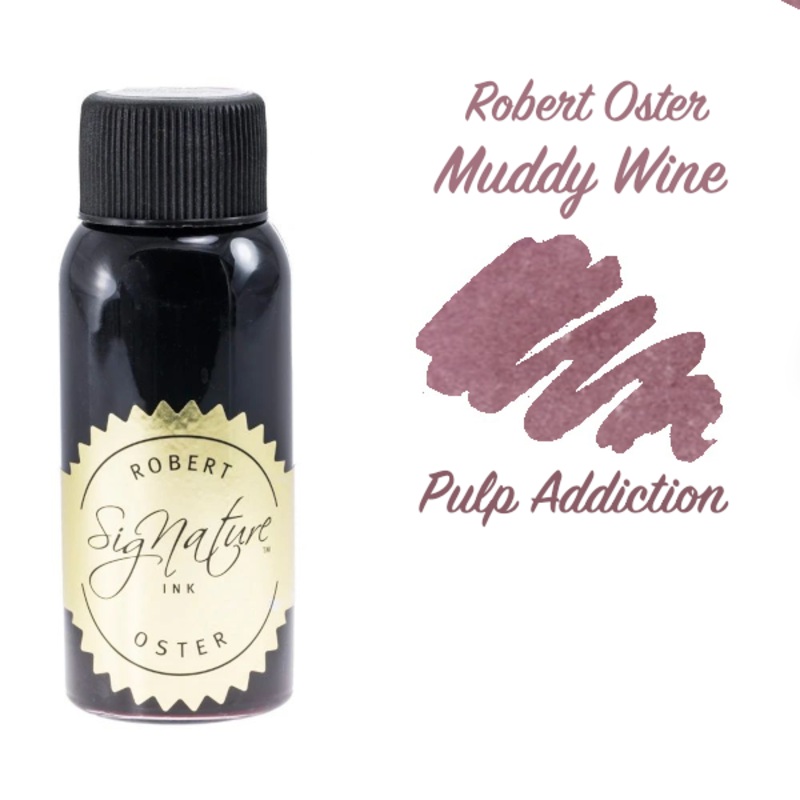 Robert Oster Signature Ink – Muddy Wine 50ml