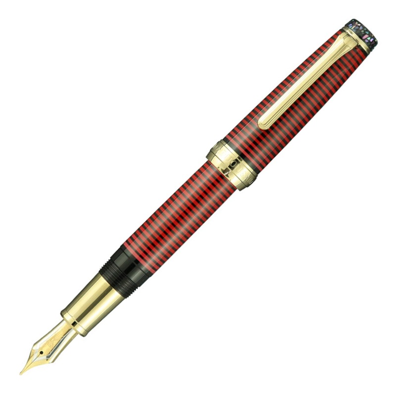 Sailor Wajima Bijou Fountain Pen – Ruby GT (Limited Edition) Medium