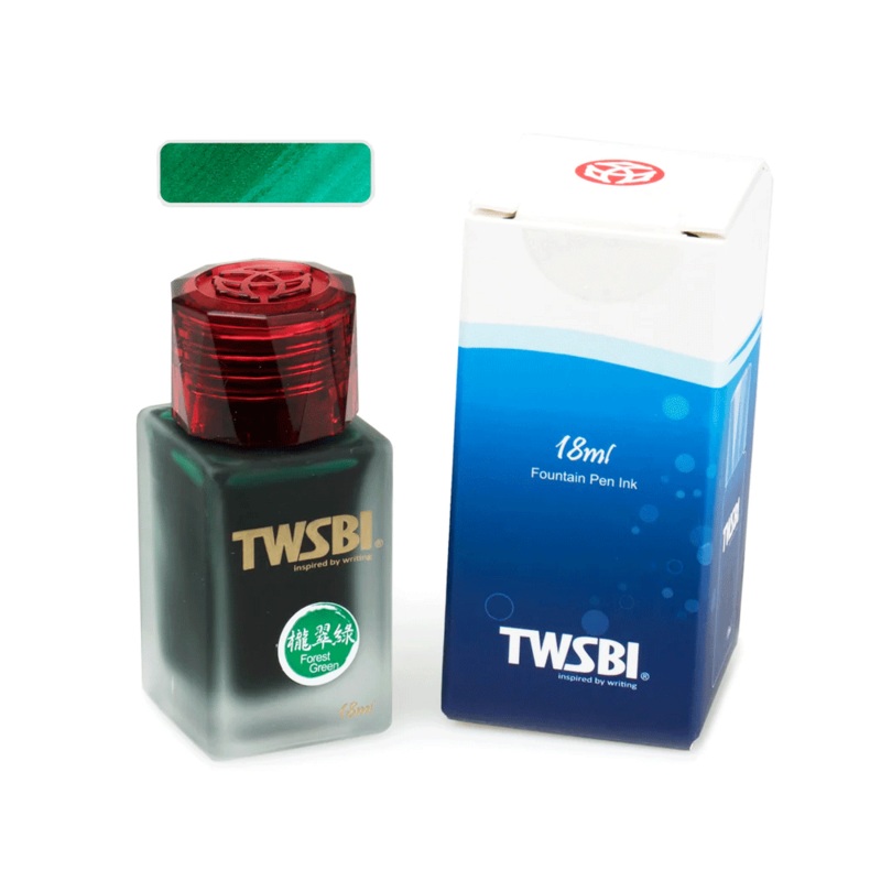 TWSBI, Ink Bottle – 1791 FOREST GREEN (18mL).