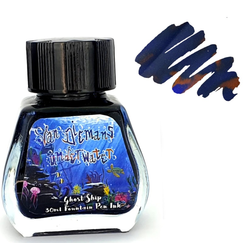 Van Dieman’s Fountain Pen Ink – (Underwater) Ghost Ship