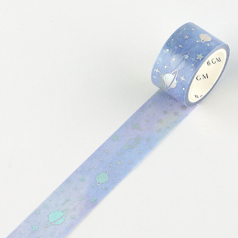 BGM Washi Tape – Purple Galaxy