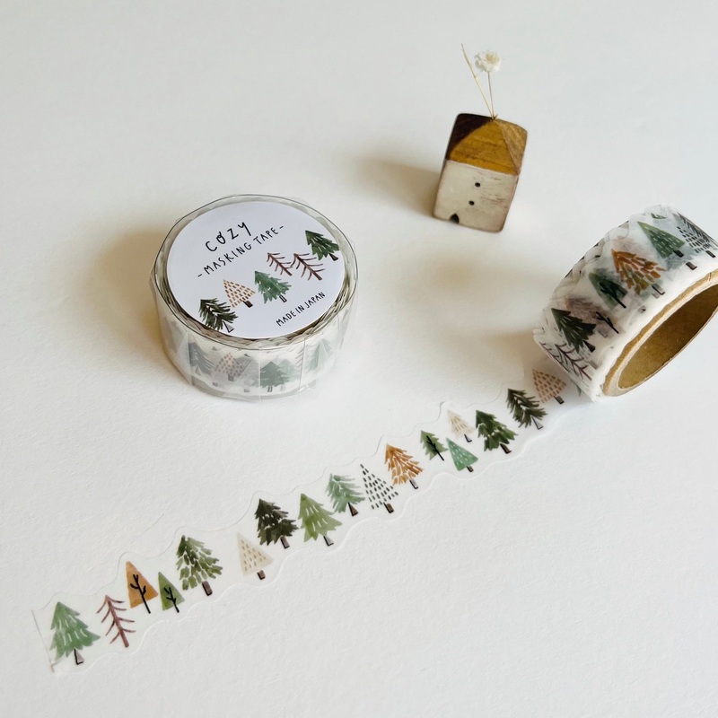 Cozy Washi Tape – Fall Trees