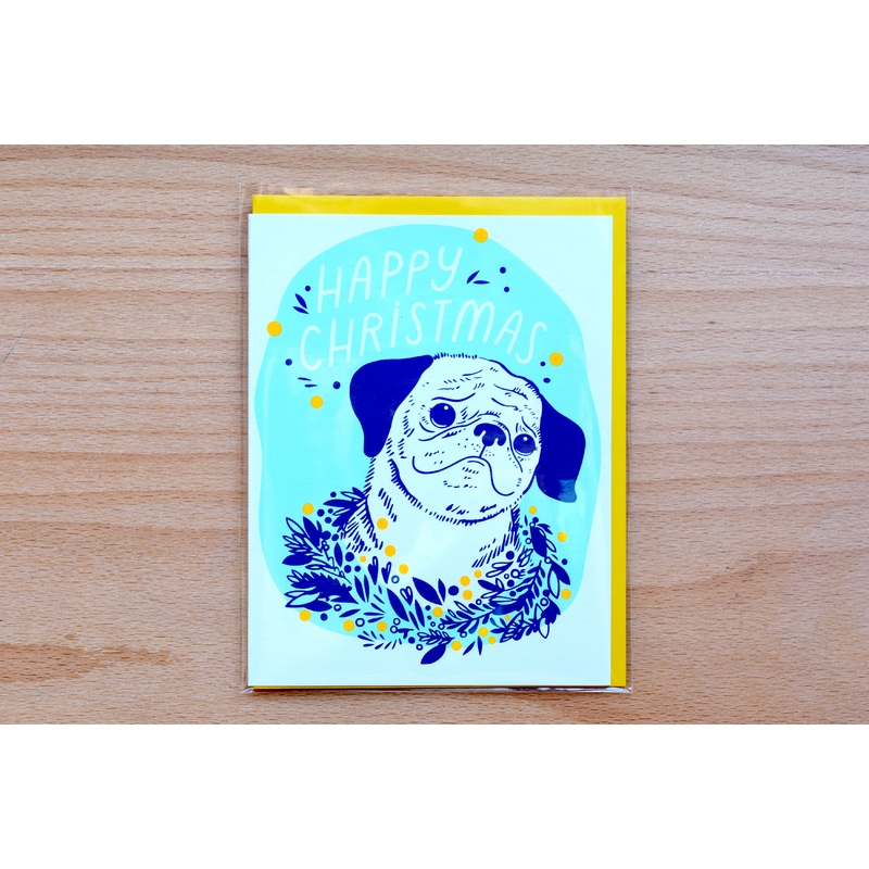 Happy Christmas Pug