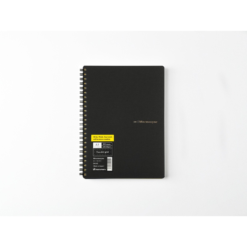 Maruman Mnemosyne Notebook – A5 Dotted