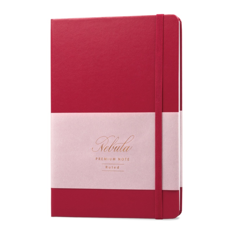 Nebula Note Premium Notebook – Ruled – Ruby Wine