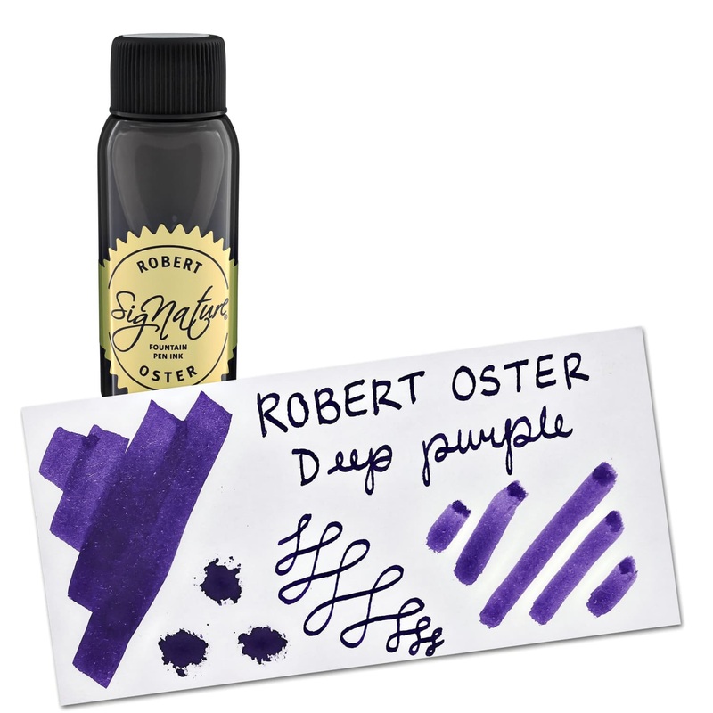 Robert Oster Bottled Ink in Deep Purple – 50 mL