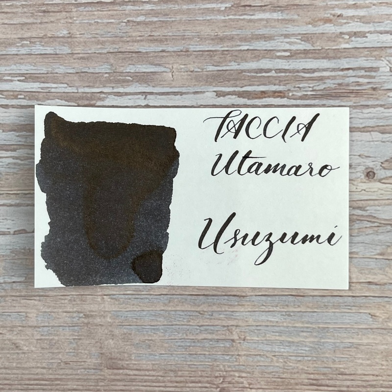 Taccia Ukiyo-e 40ml Bottled Ink – Utamaro-Usuzumi 40ml