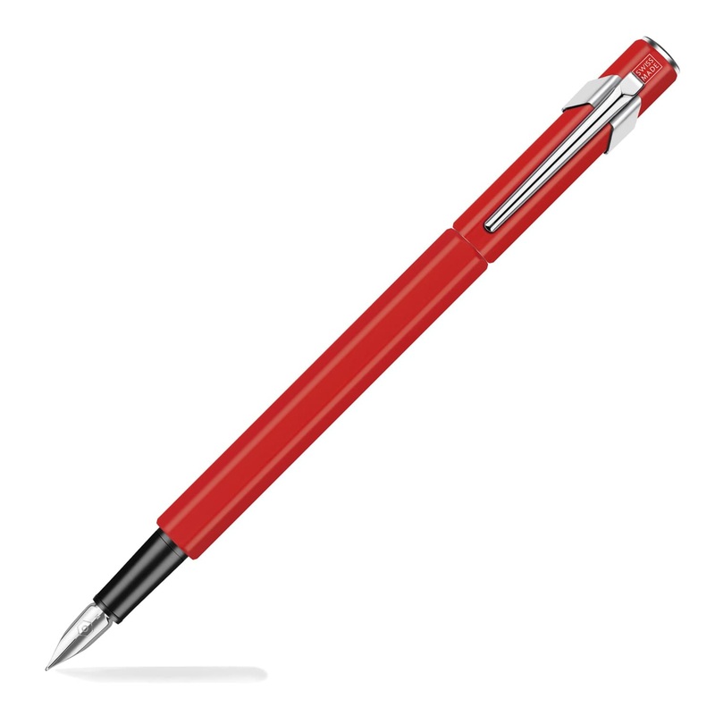 Caran dAche 849 Seasons Greetings Fountain Pen in Red Medium