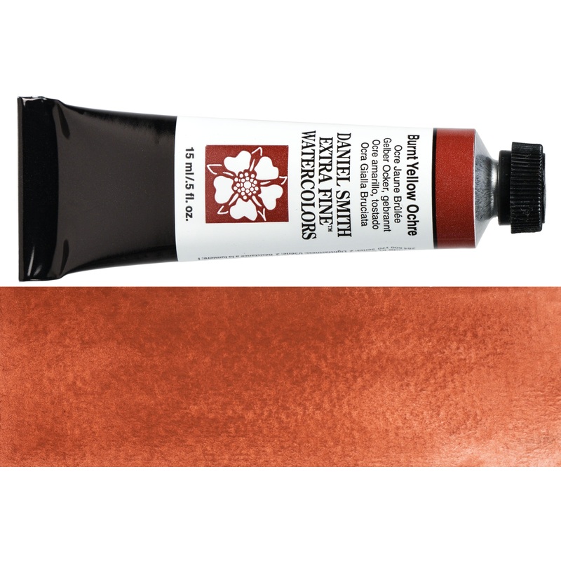 Daniel Smith Extra Fine Watercolor, 15 mL, Burnt Yellow Ochre