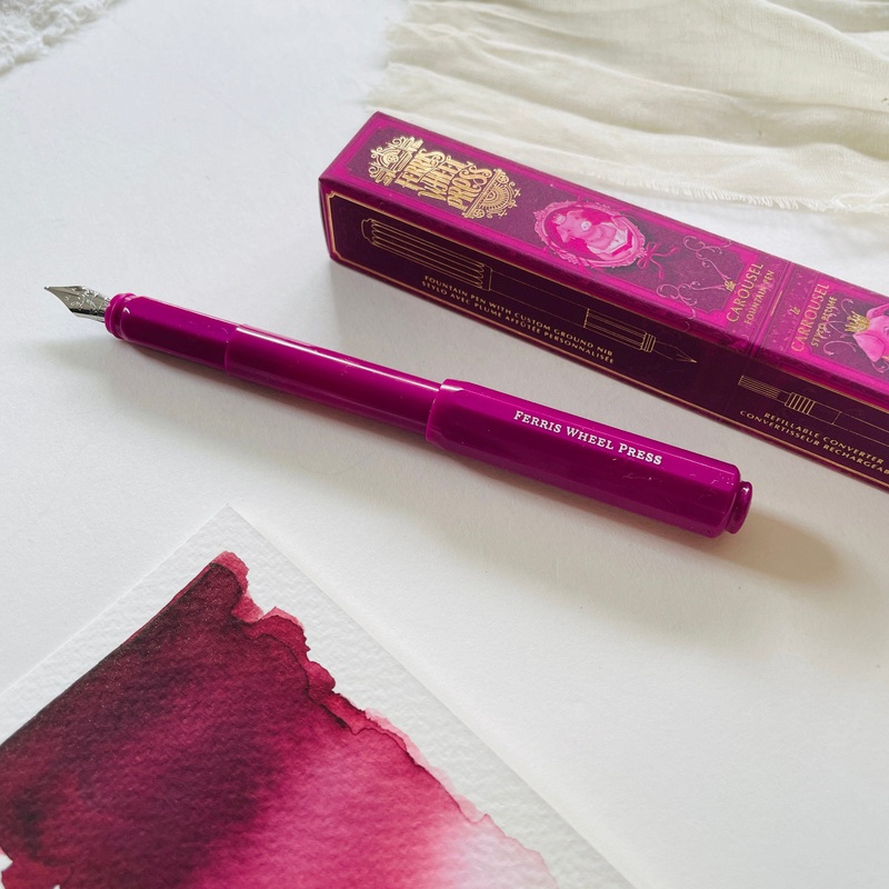 Ferris Wheel Carousel Fountain Pen – Little Miss Jubilee (Medium)