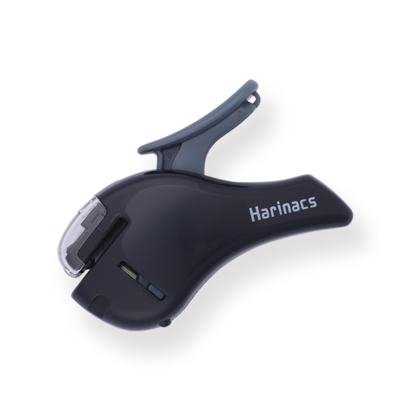 Kokuyo SLN-MSH305 Harinacs Stapleless Stapler – Compact Alpha – Black
