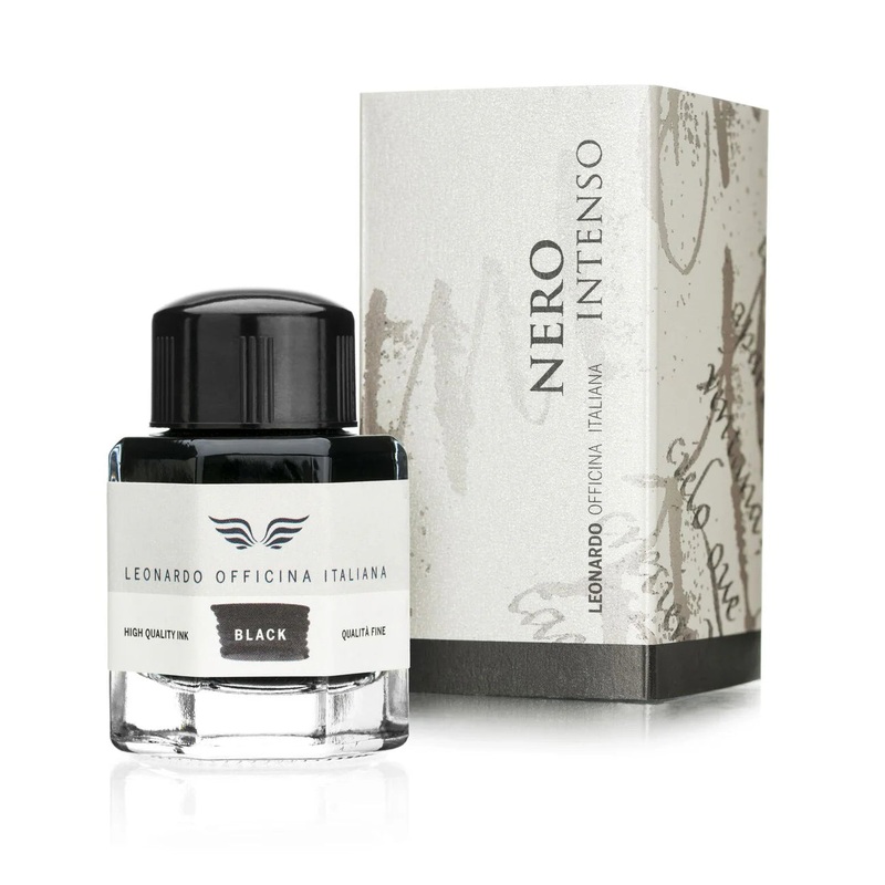Leonardo Officina Italiana Fountain Pen Ink – Nero Black 40ml