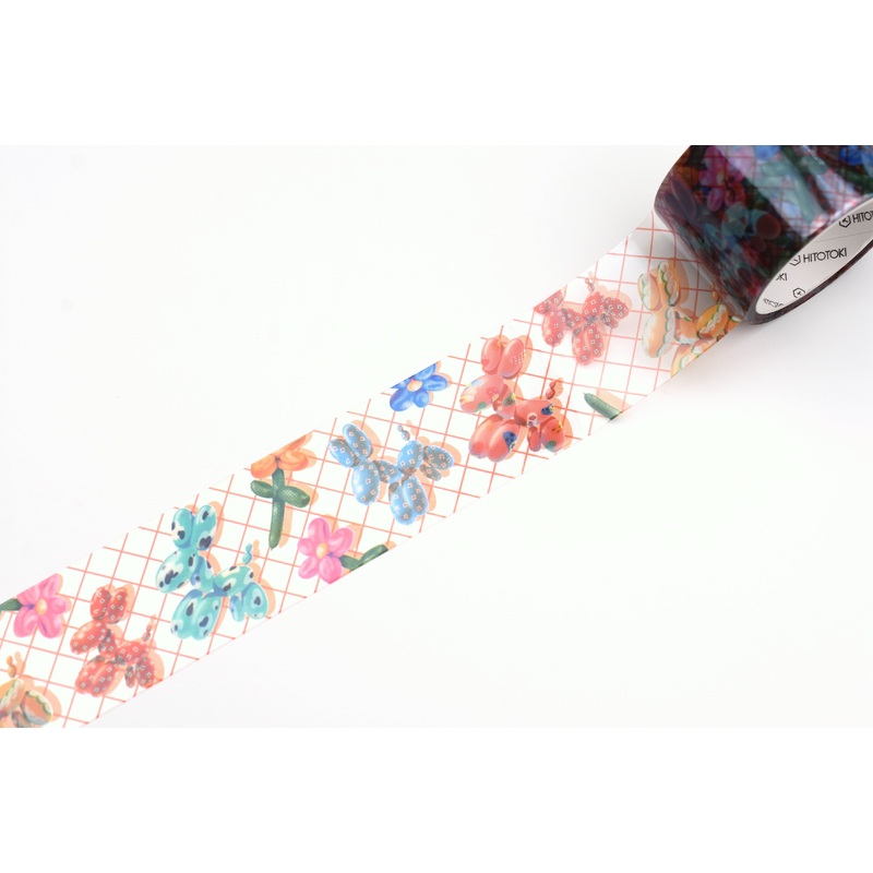 SODA Transparent Masking Tape – 30mm – Balloon