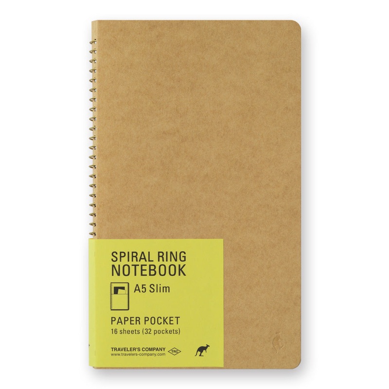 Travelers A5 Slim Notebook – Paper Pocket