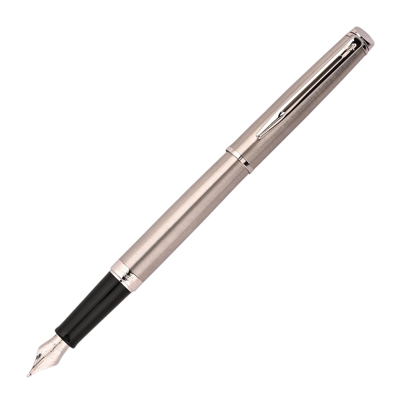 Waterman Hemisphere Fountain Pen – Stainless Steel CT Fine