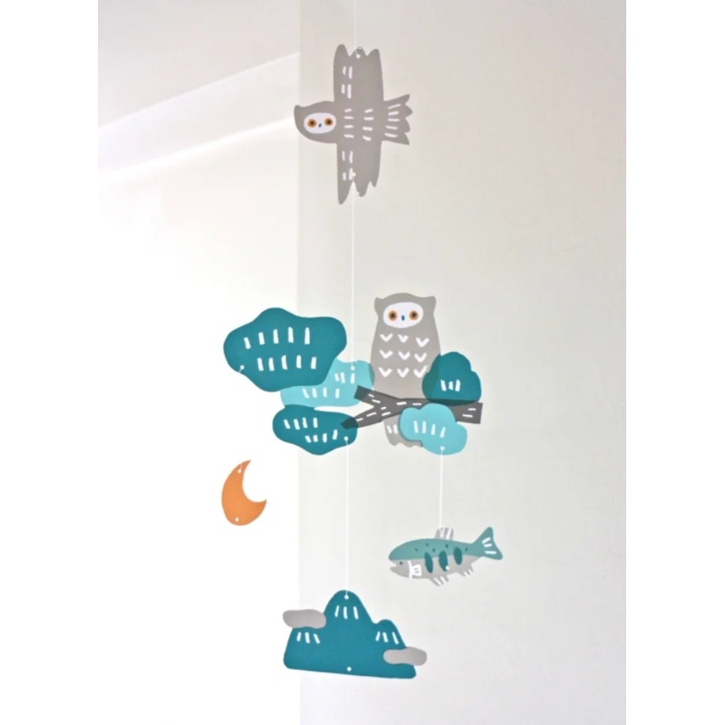 Masao Takahata Mobile Card – Owl’s Forest