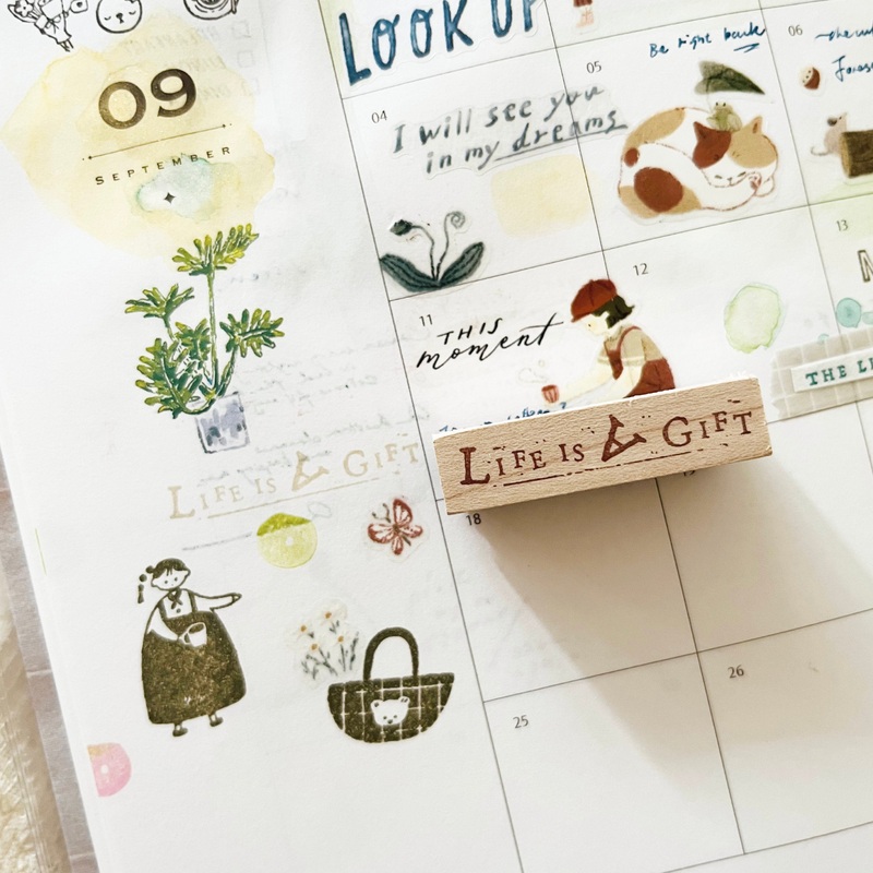 PensPaperPlanner Stamp – Life is a Gift