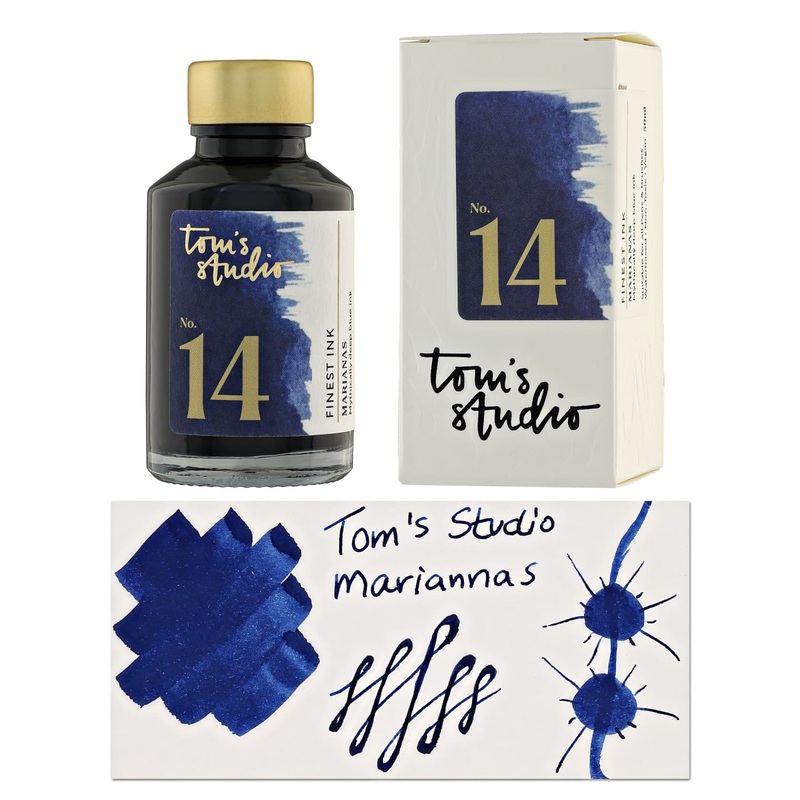 Tom’s Studio Bottled Ink in Marianas – 50ml