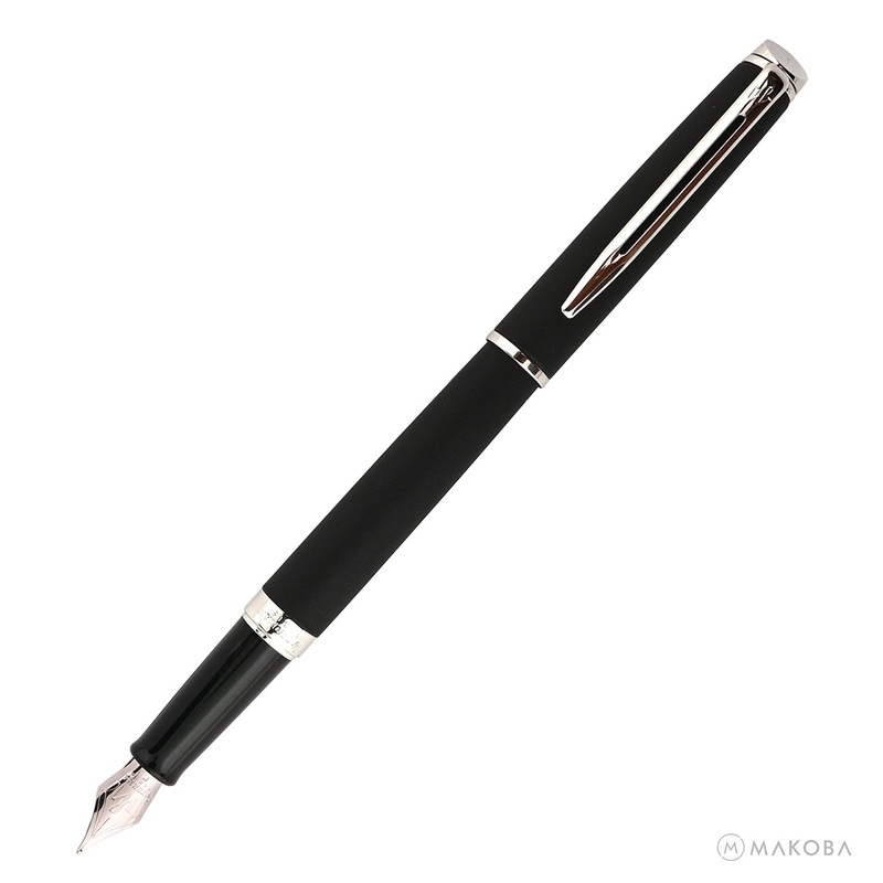 Waterman Hemisphere Fountain Pen – Matte Black CT Fine