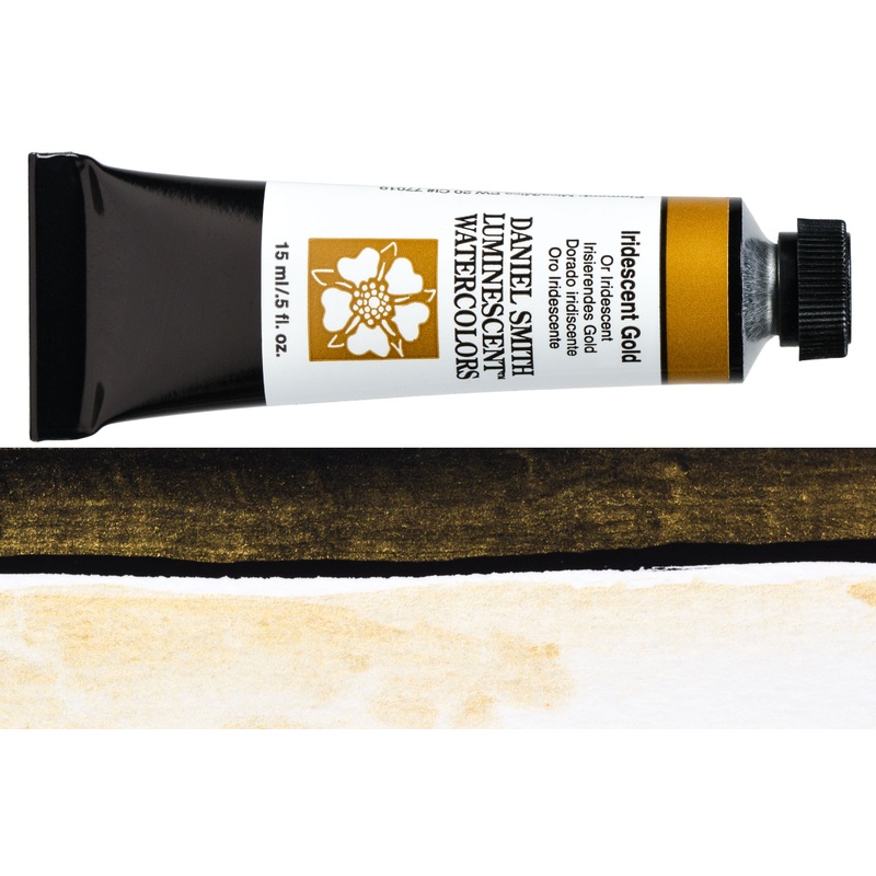 Daniel Smith Extra Fine Watercolor, 15 mL, Iridescent Gold