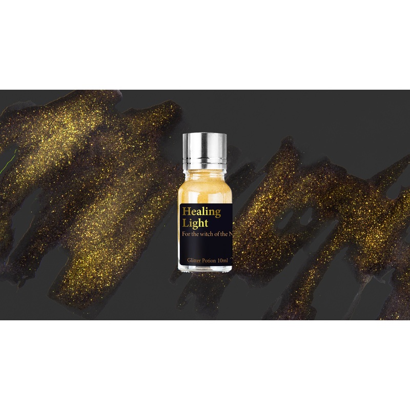 Healing Light Glitter Potion 10ml Bottle
