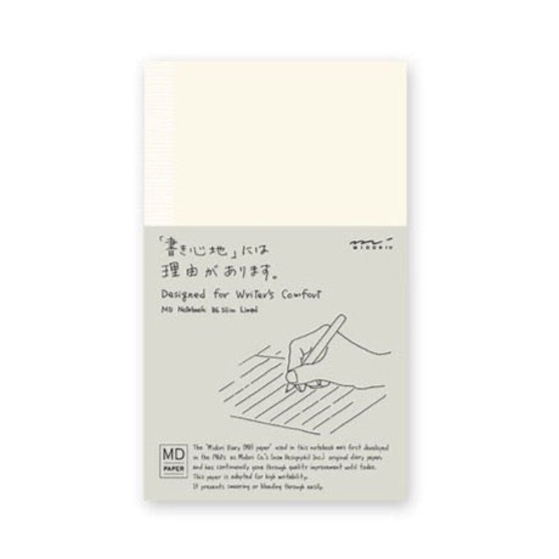 MD Notebook B6 Slim Lined