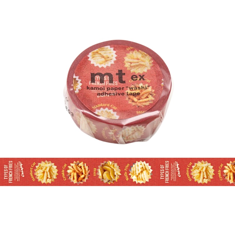MT EX Washi Tape – French Fries