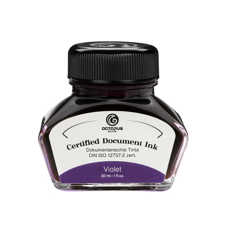 Octopus Certified Document Ink Bottle, Violet – 30ml