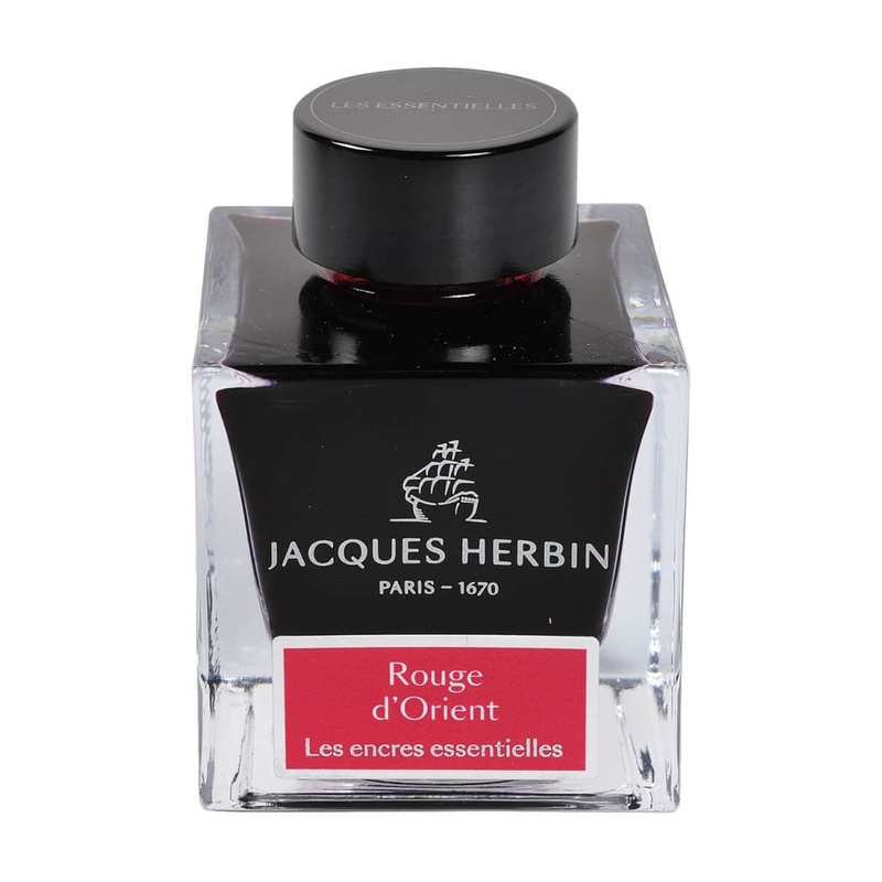 J. Herbin Rouge dOrient Essential Bottled Ink and Cartridges Cartridges