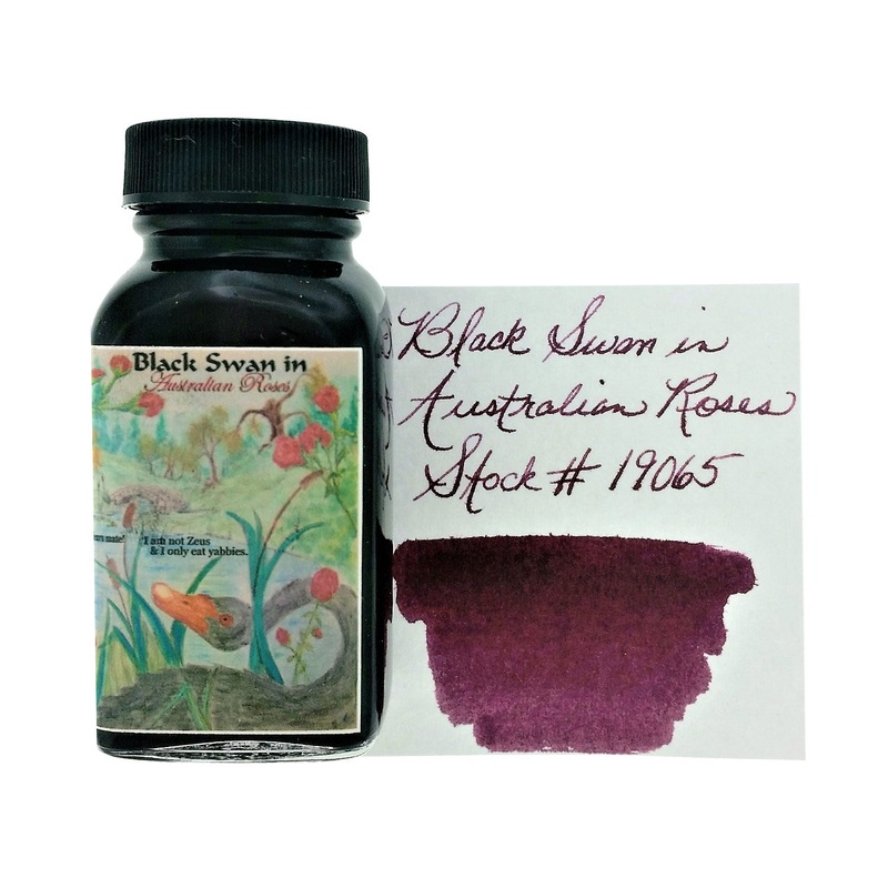 Noodler’s 19065 Black Swan in Australian Roses Ink Bottle, Purple – 88ml