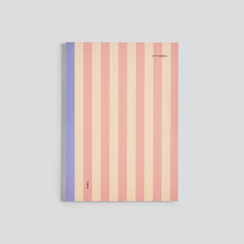 Tiger Notes City Series Softcover A4 Notebook – Paris Ruled