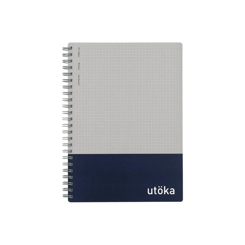Utka Work+Life Notebook Navy Blue