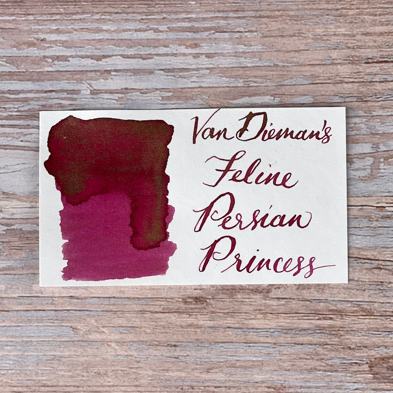 Van Dieman’s Feline – Persian Princess Shimmering 30ml Bottled Ink 30ml