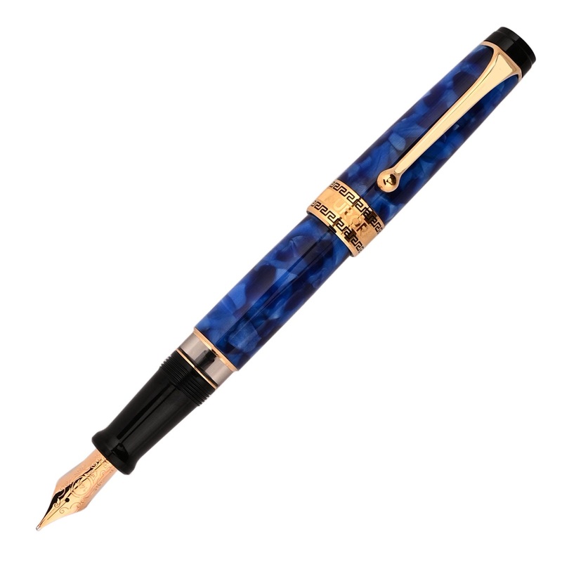 Aurora Optima Auroloide Fountain Pen – Cobalt Blue Extra Fine