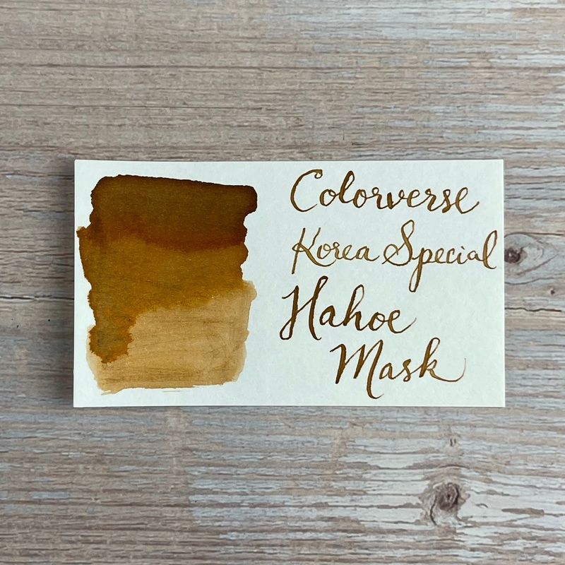 Colorverse 15ml Korea Special Bottled Ink – Hahoe Mask 15ml