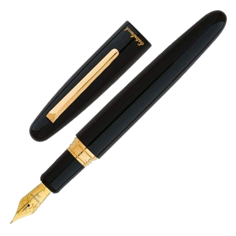 Esterbrook Estie Regular Fountain Pen – Ebony Black GT Extra Fine