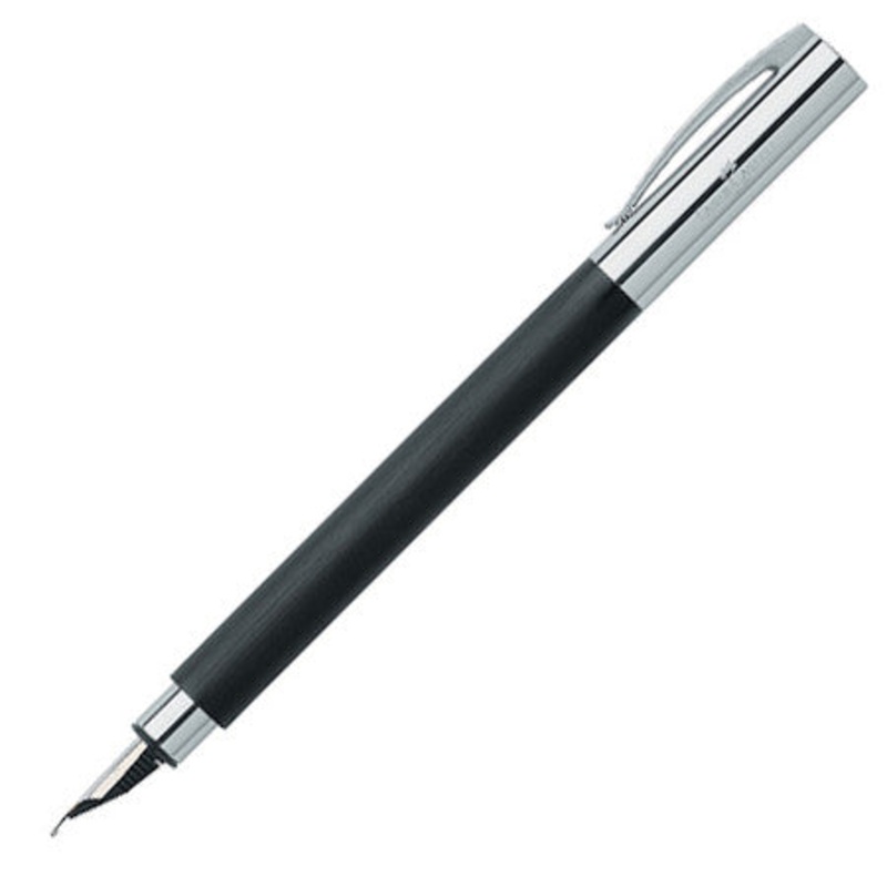 Faber-Castell Ambition Fountain Pen Mondo Black Resin F (fine)