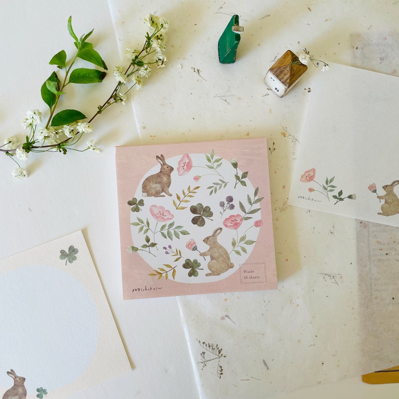 Michikusa Memo Pad – Petal