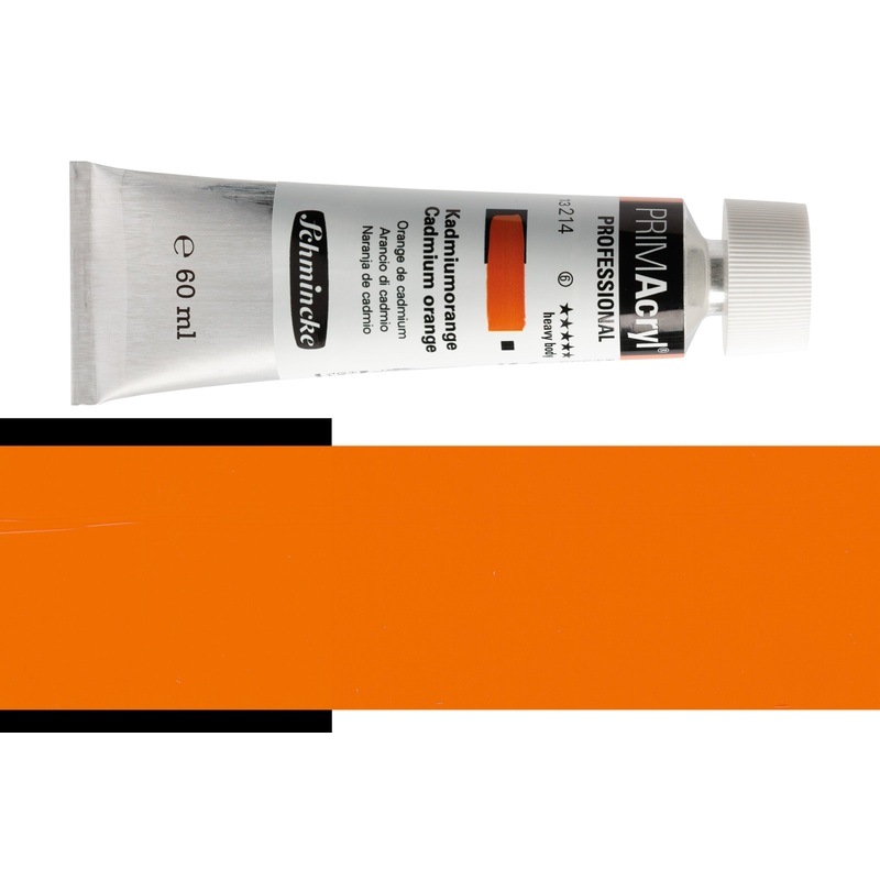 PRIMAcryl Professional Acrylic, #214 Cadmium Orange