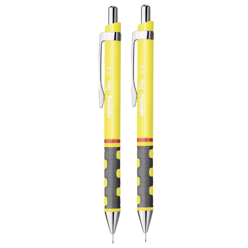 ROTRING, Mechanical Pencil – TIKKY NEON YELLOW. 0.7 mm 2