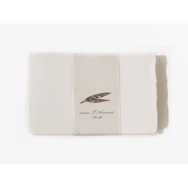 Amalfi Handmade Paper Foldover Notes 3×5 Set of 8