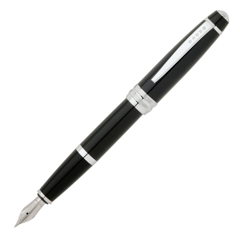 Cross Bailey Fountain Pen in Black Lacquer – Medium Point