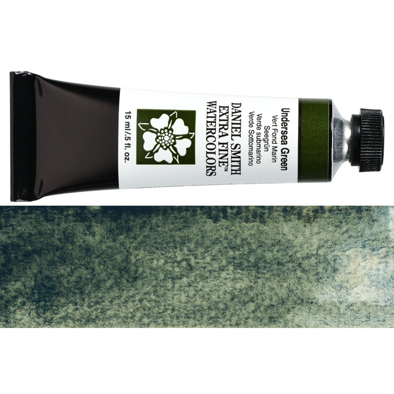 Daniel Smith Extra Fine Watercolor, 15 mL, Undersea Green