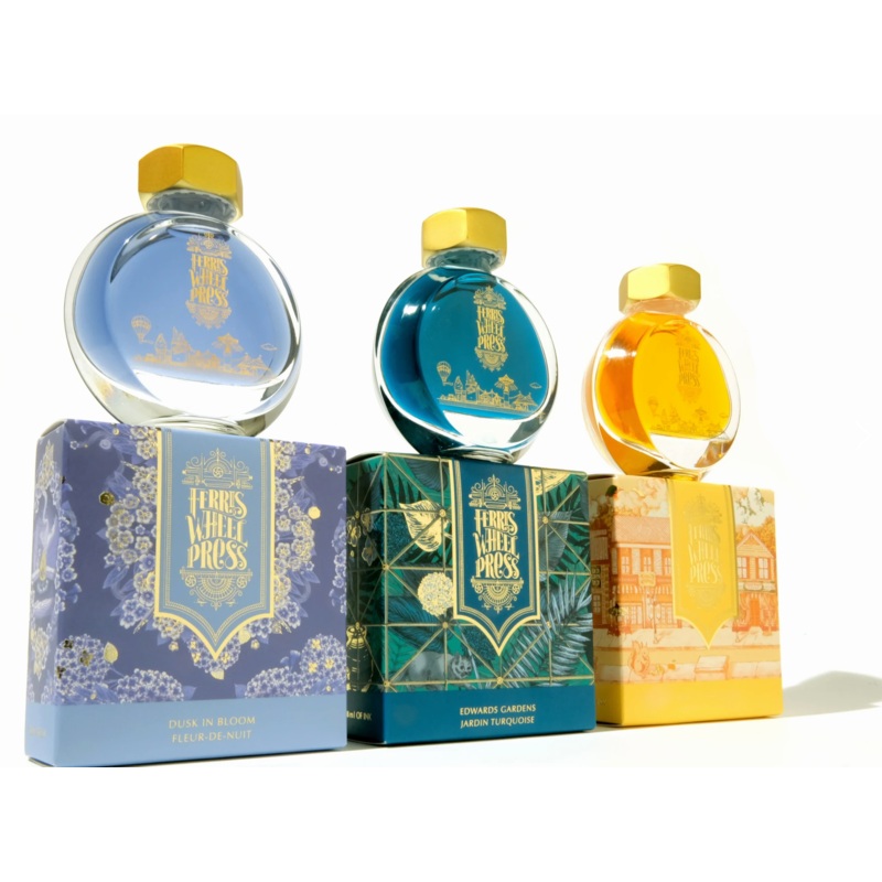 Ferris Wheel Press 38ml Bottled Ink Blue Cotton Candy