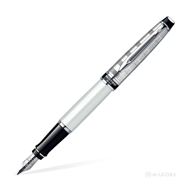 Waterman Expert Fountain Pen – Deluxe White CT Fine