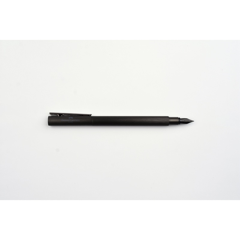 Faber-Castell – Design Neo Slim Fountain Pen – Gunmetal Aluminum EF