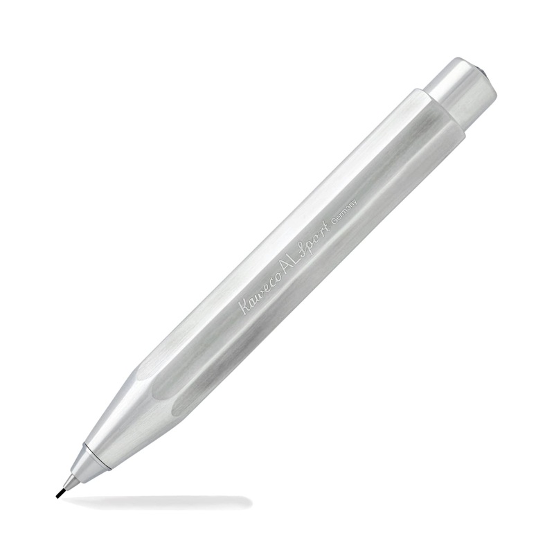 Kaweco AL Sport Mechanical Pencil in Raw Aluminum – 0.7mm