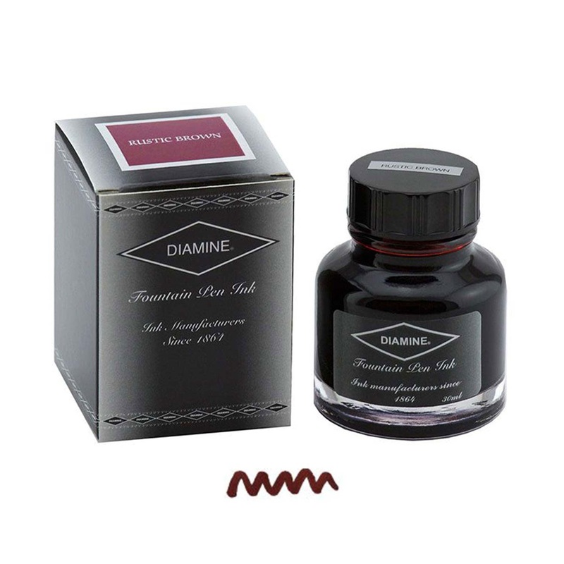 Diamine Rustic Brown Ink Bottle – 30ml