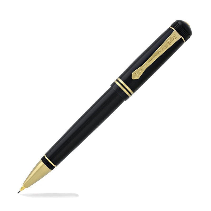 Kaweco Dia2 Mechanical Pencil in Black and Gold – 0.7mm